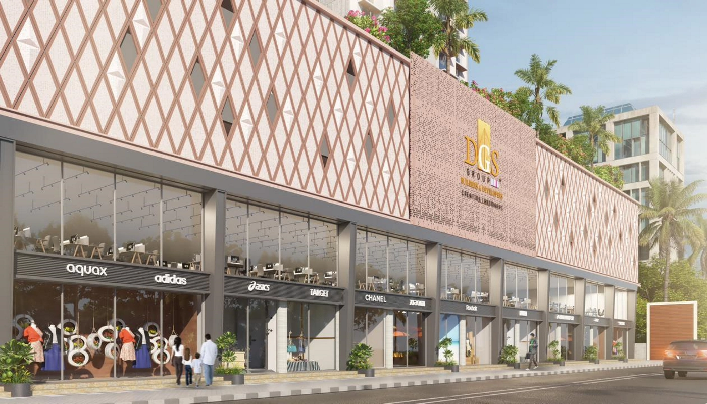 Elevation banner of DGS SHEETAL KIARA