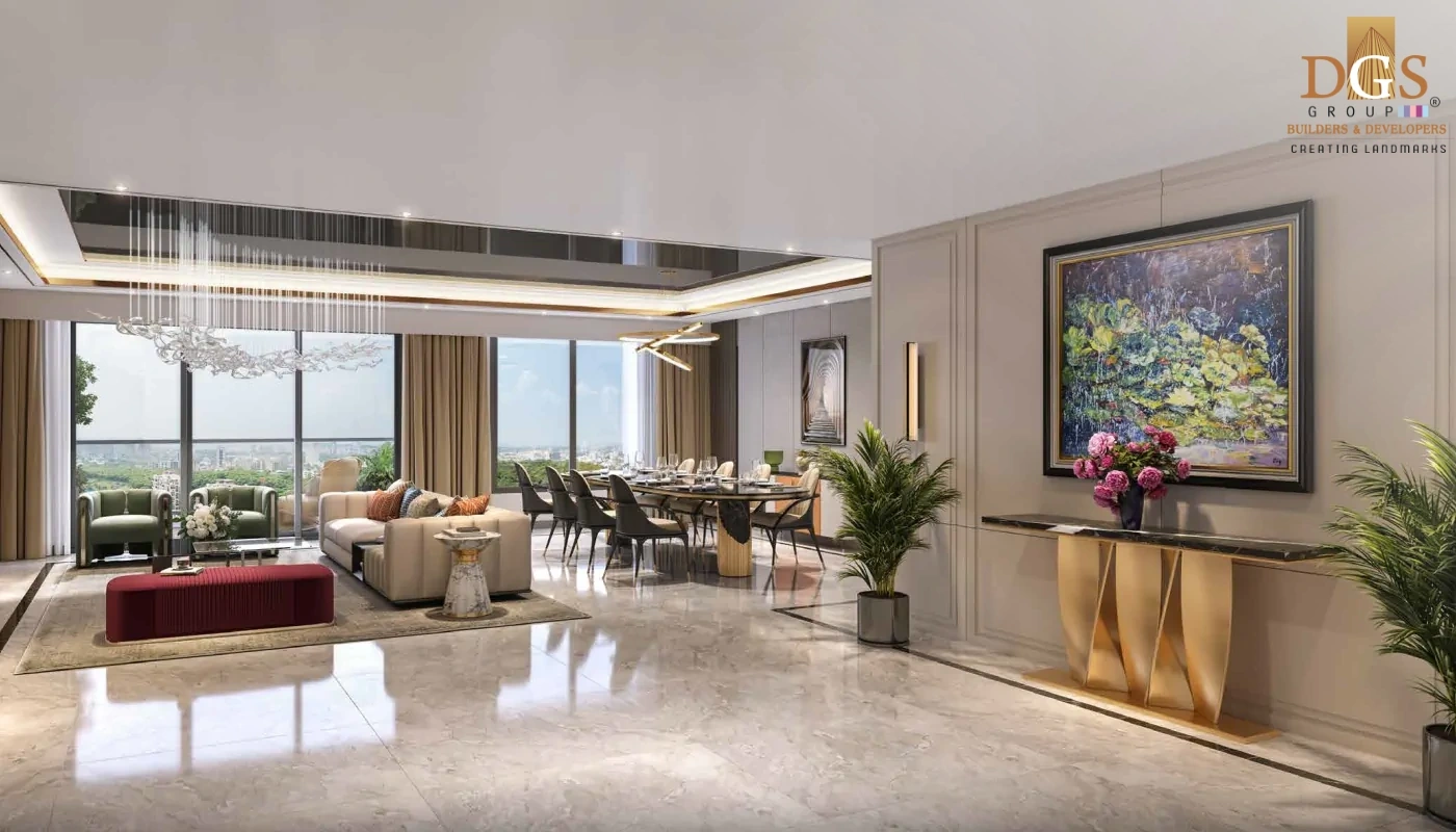 Elevation banner of DGS SHEETAL KIARA